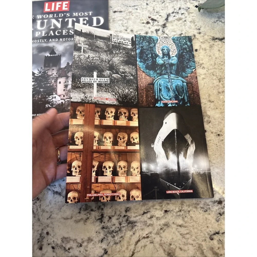 Lot Of 3 Ghost Haunted Themed Magazines World Scariest Ghost Hunting Halloween